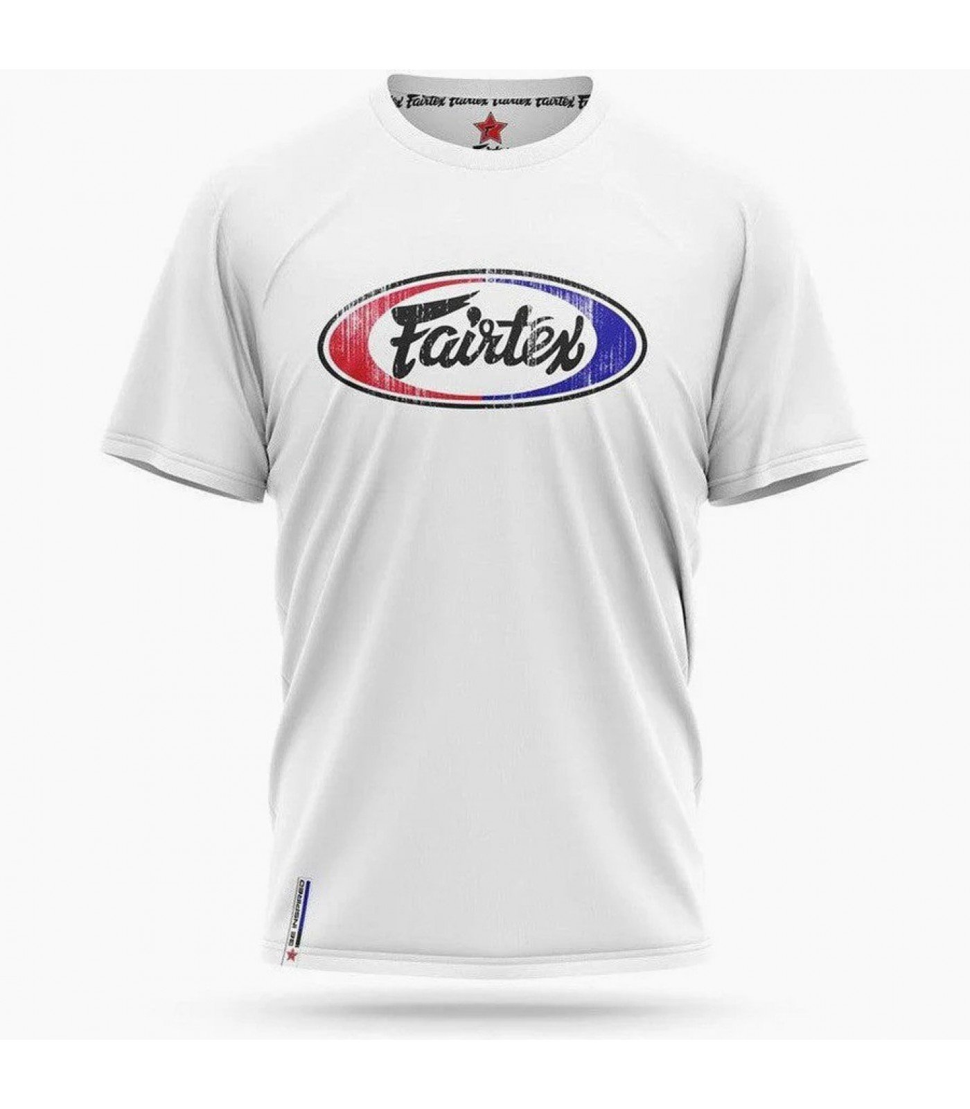 Тениска - Fairtex T-shirt Vintage TS4 - White​
